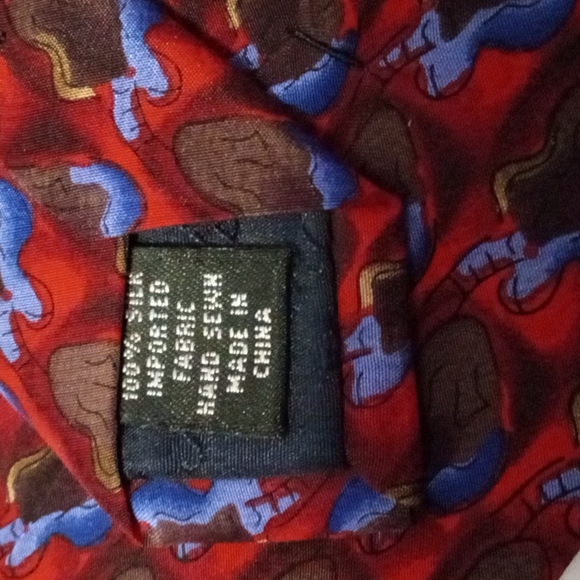 J. Garcia - Not For Resale - Store Sample - 100% Silk men's Neck Tie - Picture 4 of 4